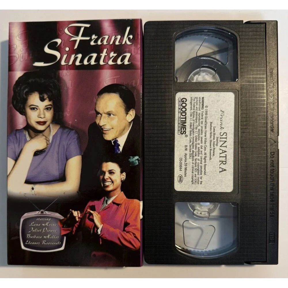 Frank Sinatra VHS Collector Series – 5‑Tape Set – Ol’ Blue Eyes – Very Good